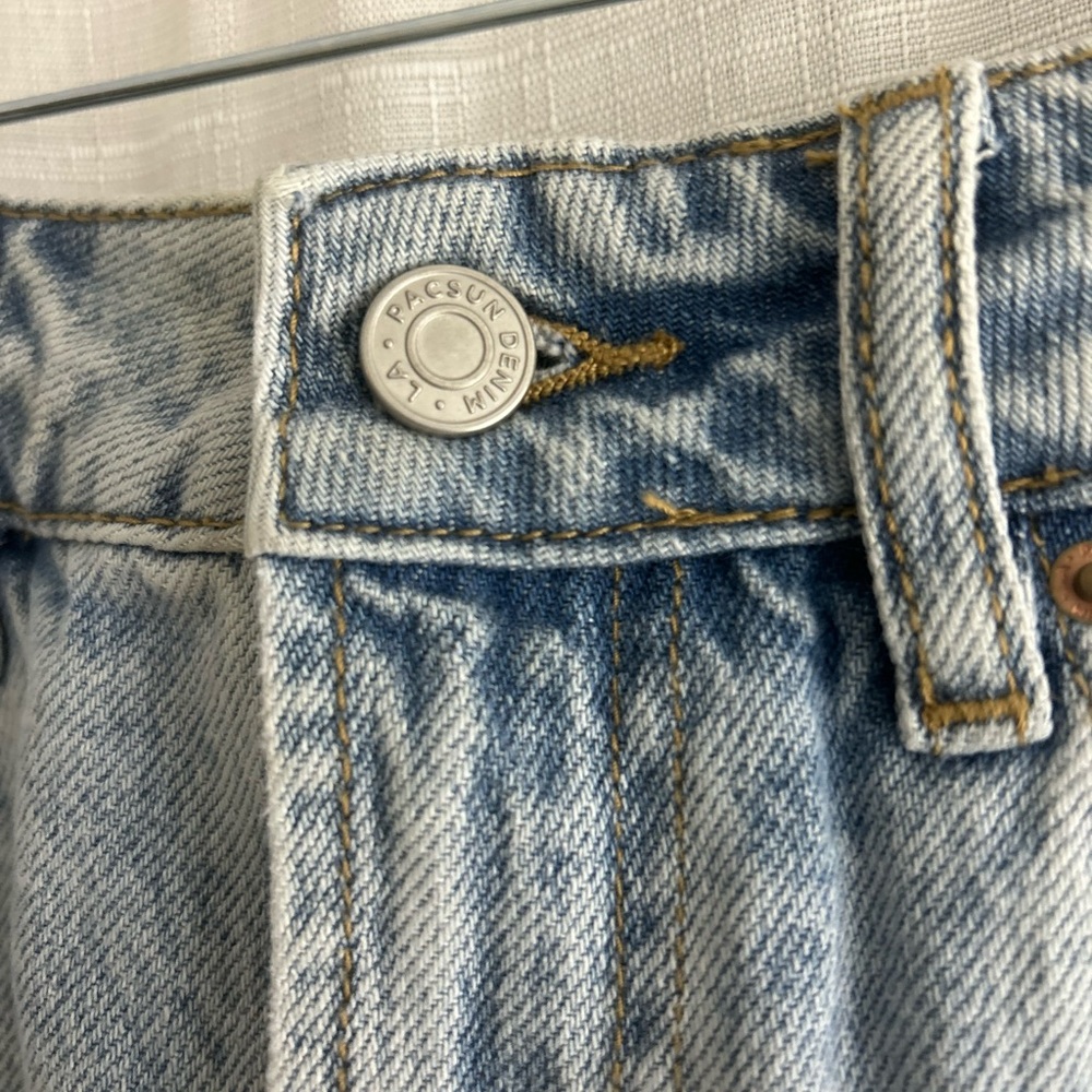 PacSun Blue Denim Mini Skirt